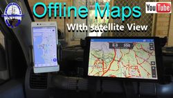 Satellite maps offline