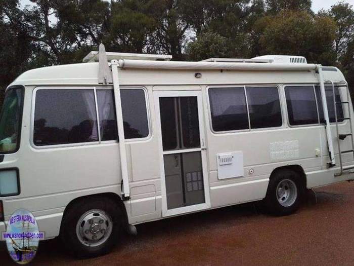 Toyota Coaster - left hand side