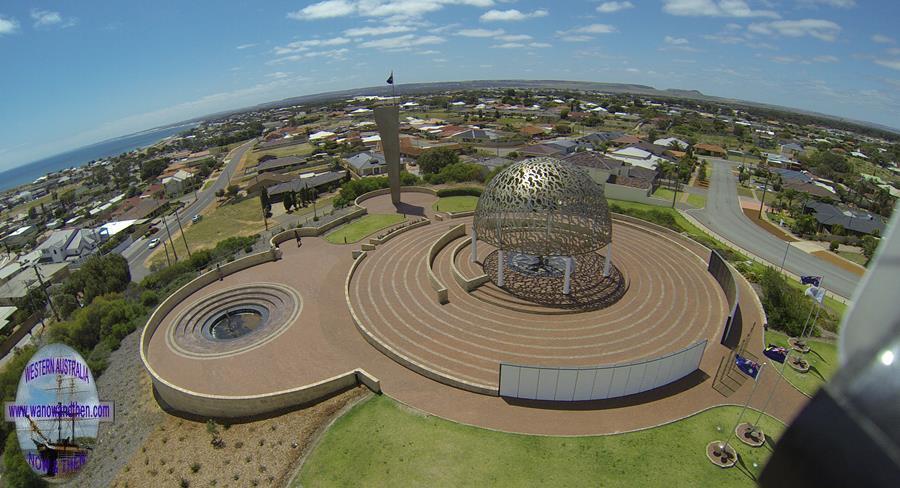 HMAS Sydney war memorial in Geraldton