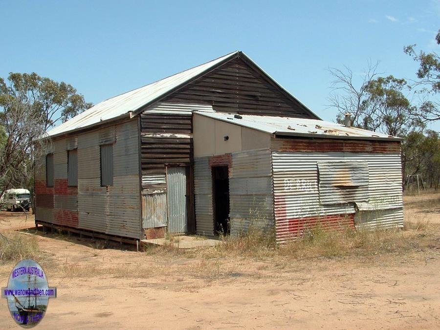 Gorge Rock Hall before it was demolished