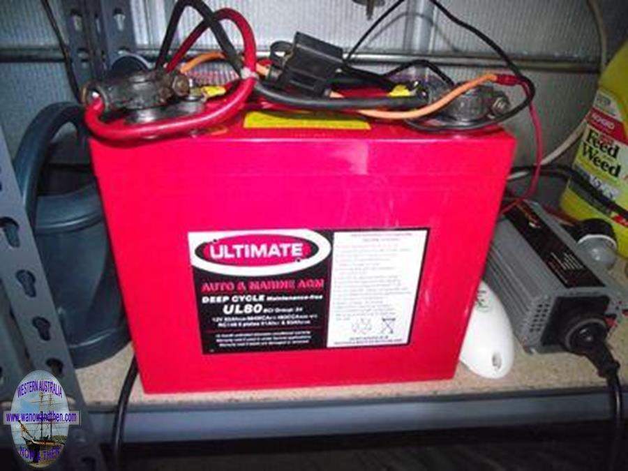 Ultimate Deep Cycle AGM Battery 80ah