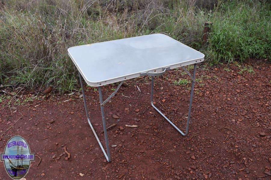 K-Mart folding table