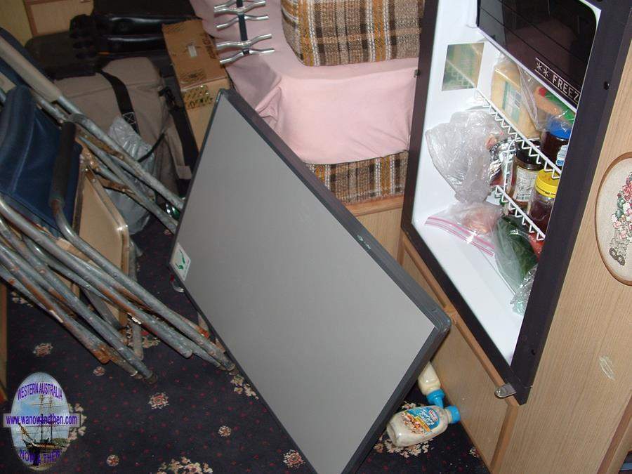 Engel upright fridge door falls off