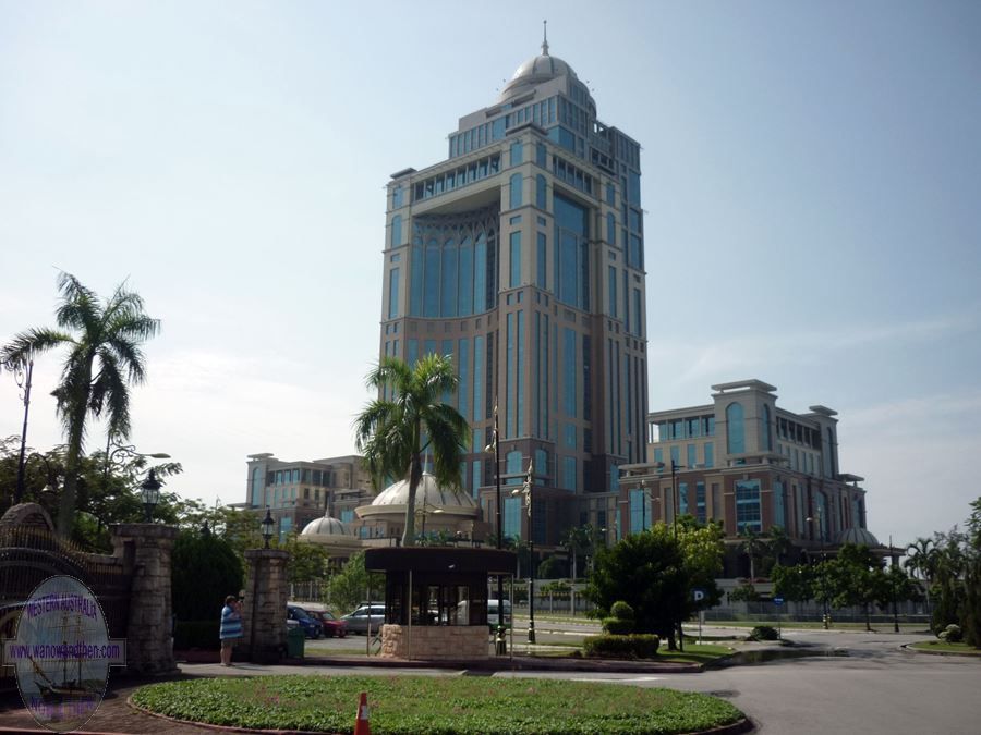 Buildings north of KK town.