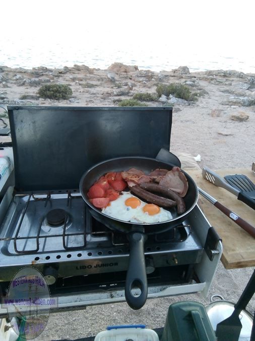 Cooking dinner