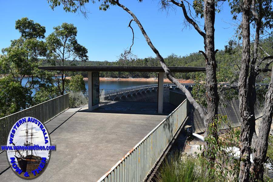 Dam wall lookout