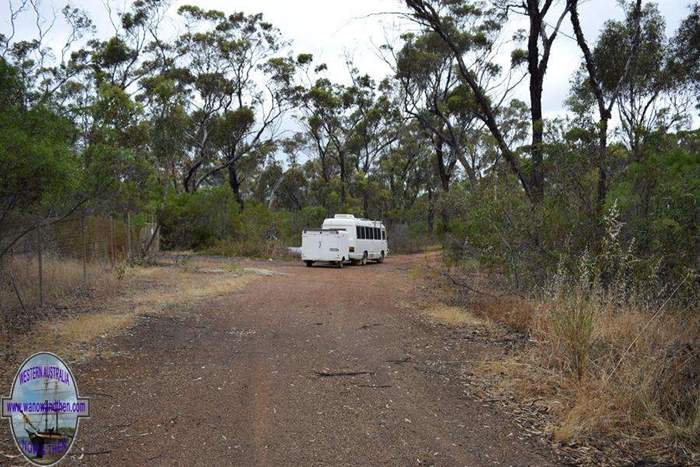 rest area at the northern end of the Ravensthorpe-Hopetoun road