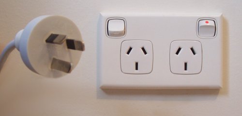 Australian electrical plug and sockets