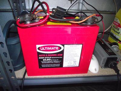 AGM battery