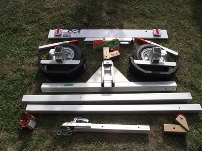 Mangrove Jack folding boat trailer